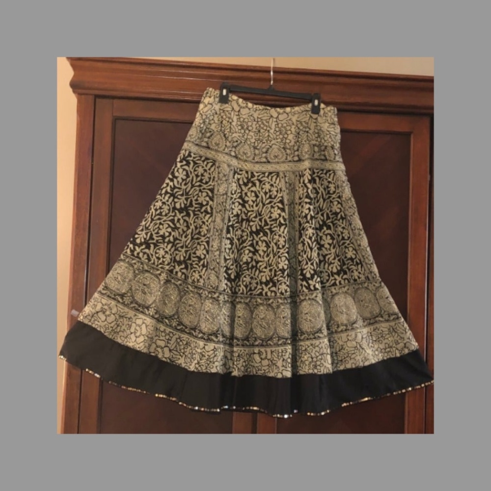 Soft Surrounding Dressy Maxi Skirt